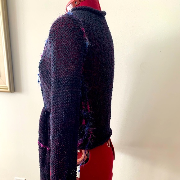 HANDMADE KNIT CARDIGAN SWEATER - Picture 5 of 8